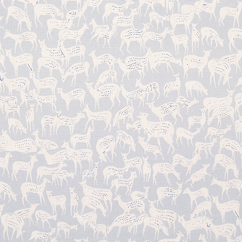 View 177724 Fauna Slate Blue by Schumacher Fabric