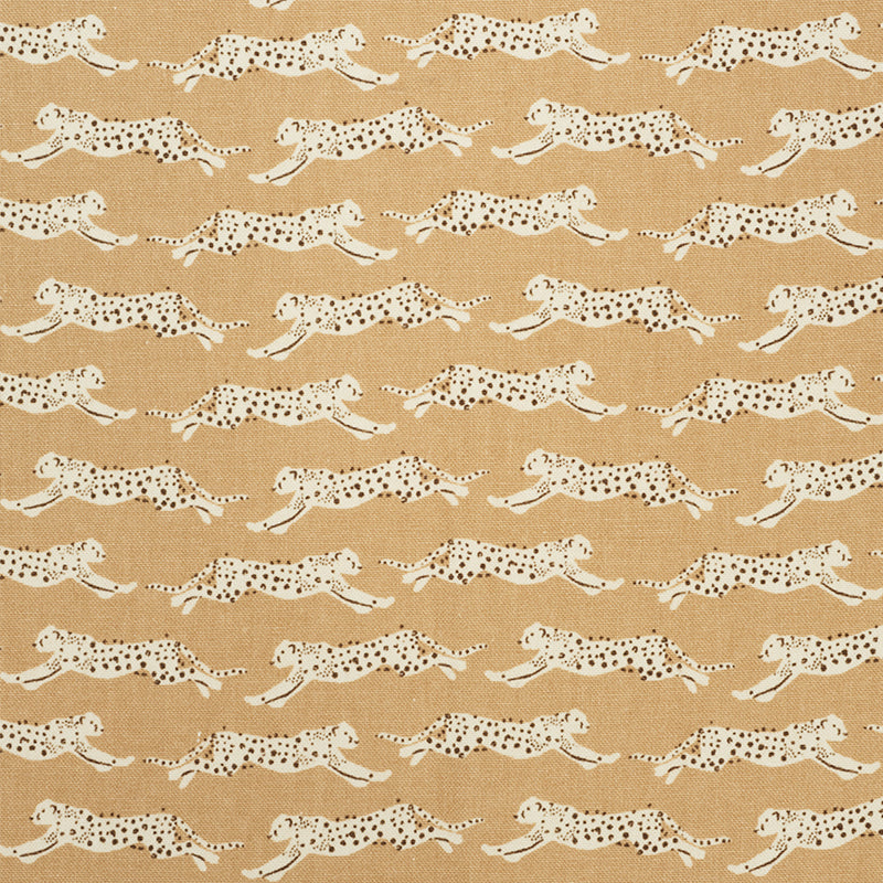 Purchase 177741 Leaping Leopards Sand by Schumacher Fabric