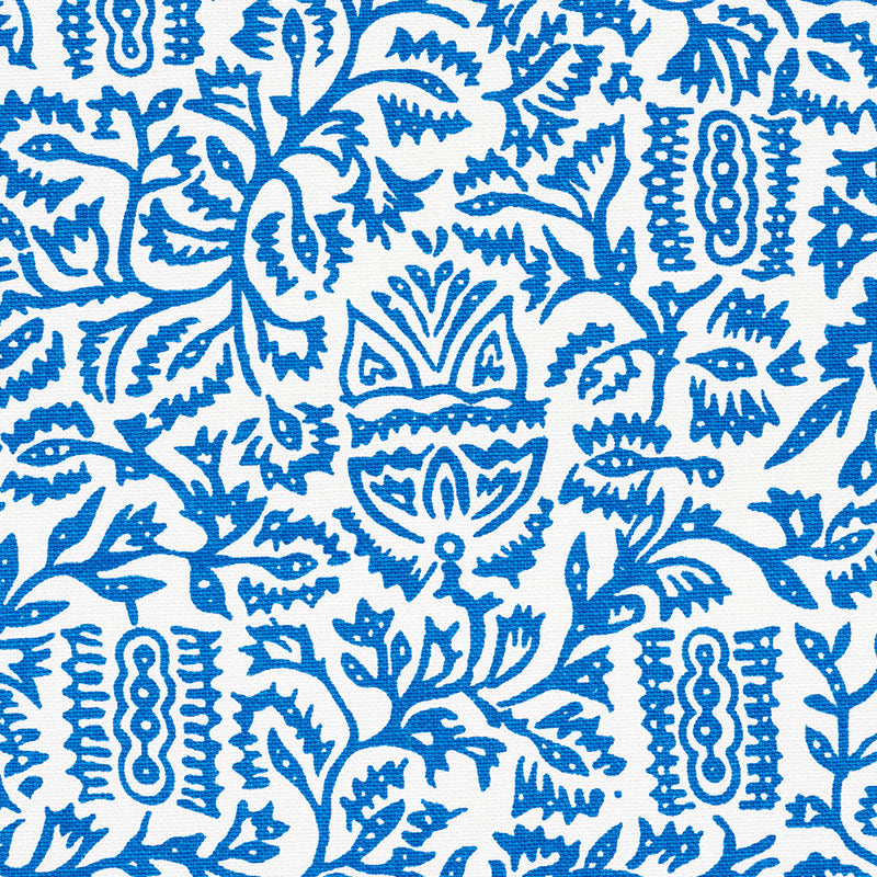 Buy 177773 Morris Blue by Schumacher Fabric