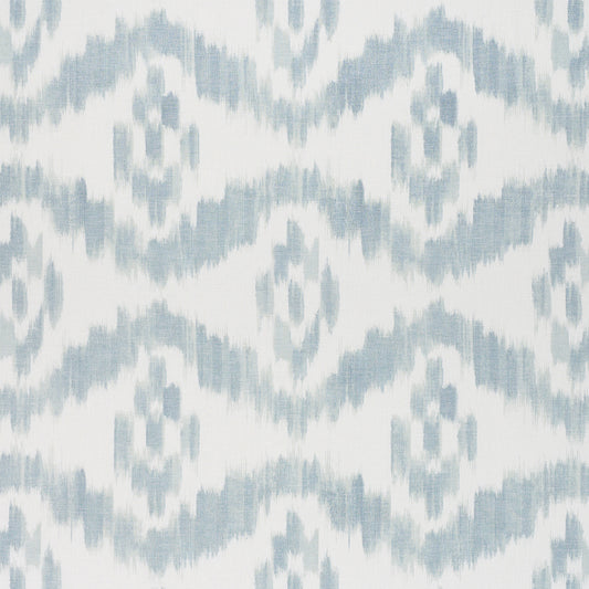 Save 177821 Madaket Ikat Sky by Schumacher Fabric