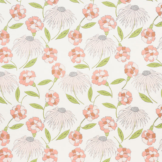 View 177850 Bouquet Toss Fawn by Schumacher Fabric