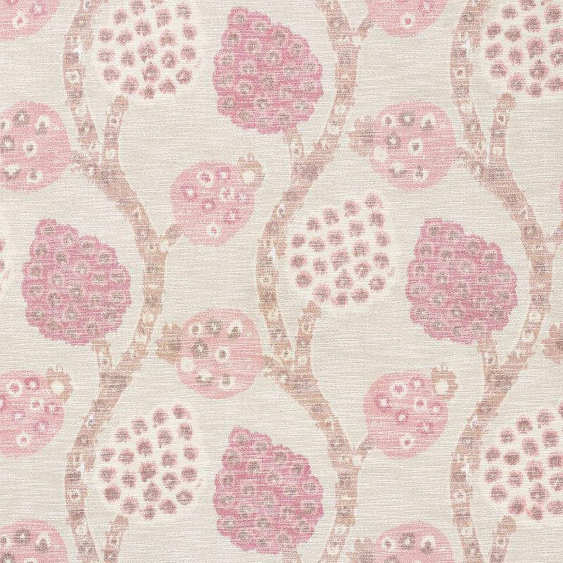 Purchase 177990 Annabel Warp Print Rose by Schumacher Fabric