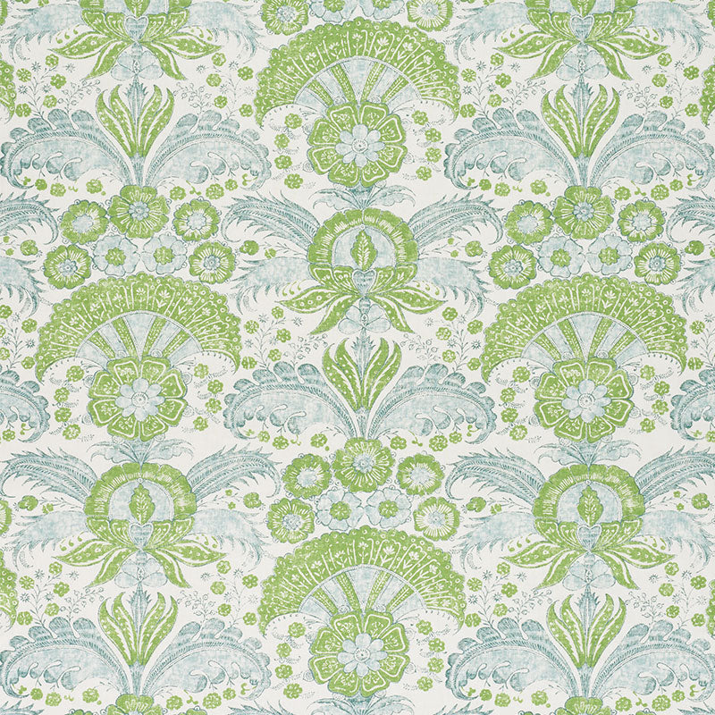 View 178101 Calicut Leaf by Schumacher Fabric