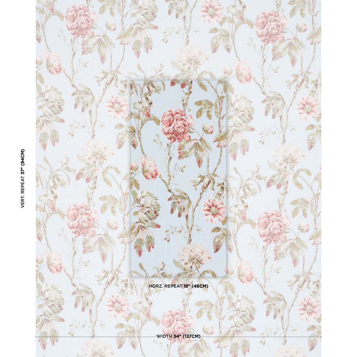 Purchase 178144 | Daydream, Sky - Schumacher Fabric