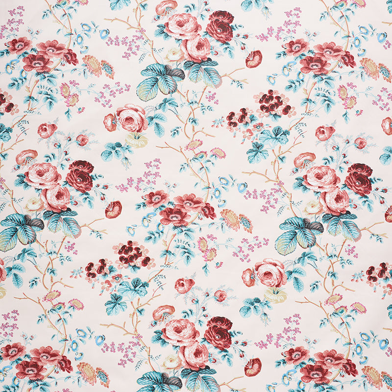Shop 178152 Salisbury Chintz Rose by Schumacher Fabric