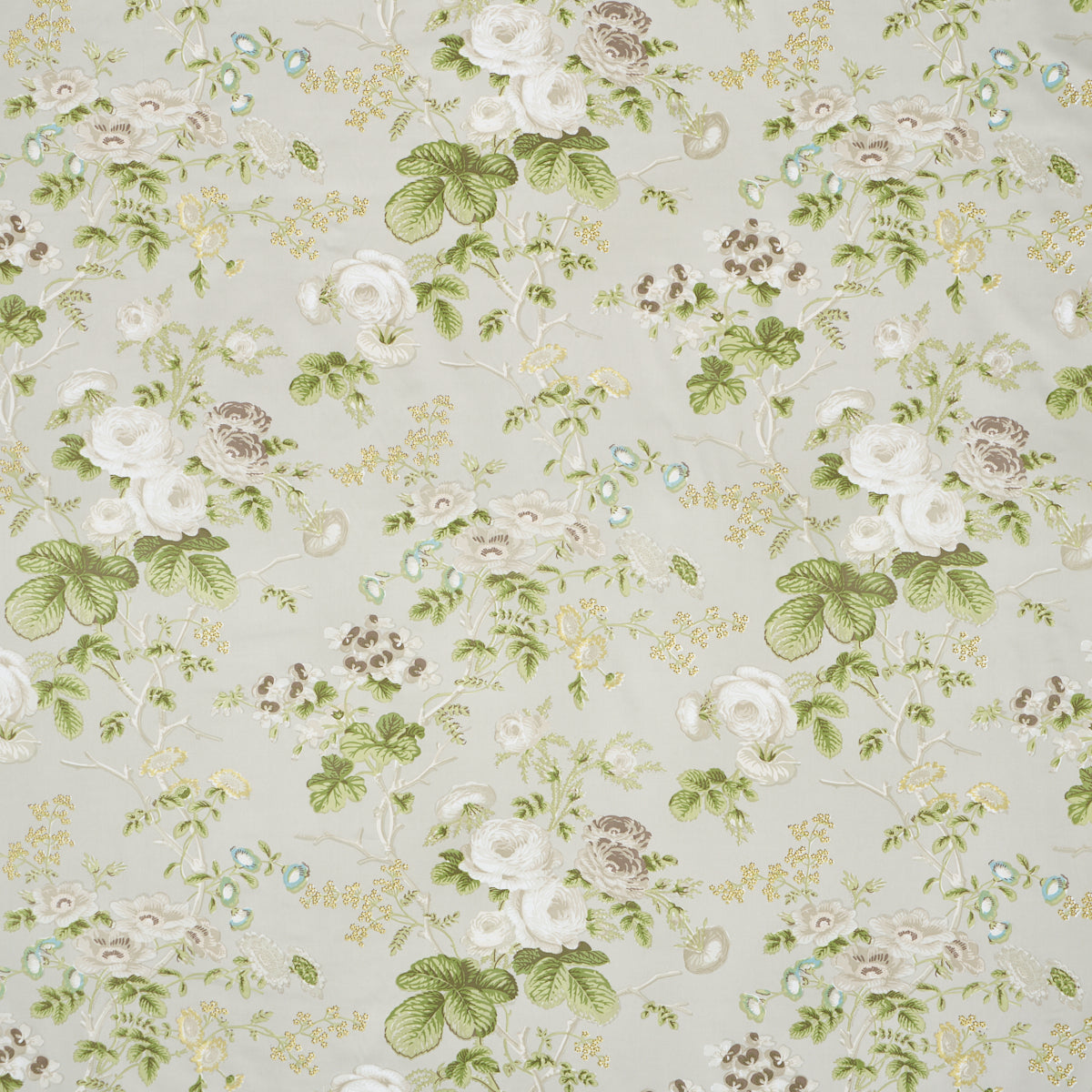 Purchase 178156 | Salisbury Chintz, Taupe - Schumacher Fabric