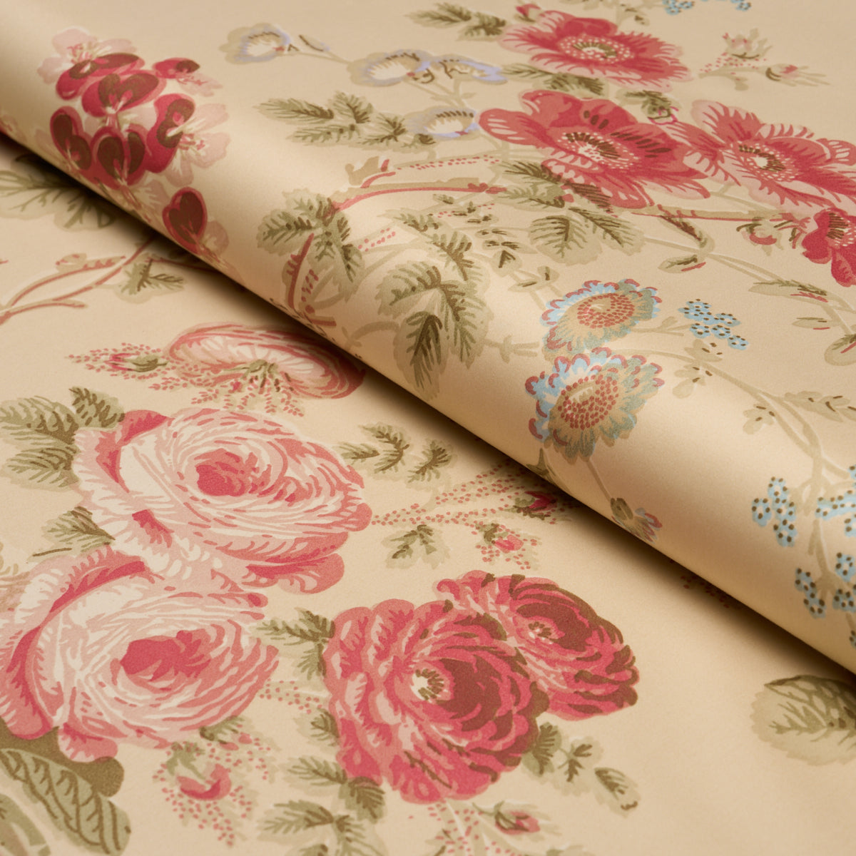Purchase 178157 | Salisbury Chintz, Butter - Schumacher Fabric