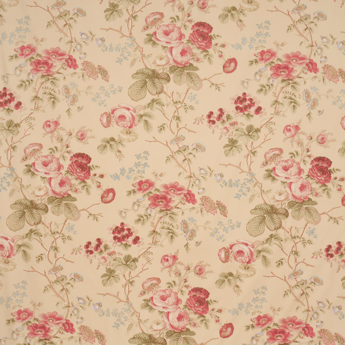 Purchase 178157 | Salisbury Chintz, Butter - Schumacher Fabric