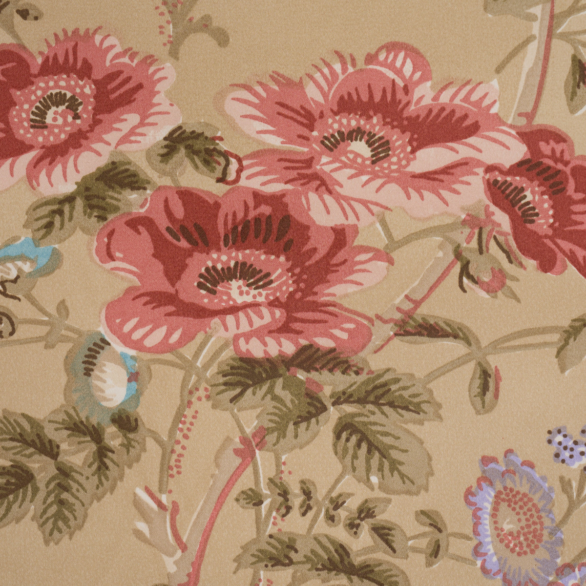 Purchase 178158 | Salisbury Chintz, Tobacco - Schumacher Fabric