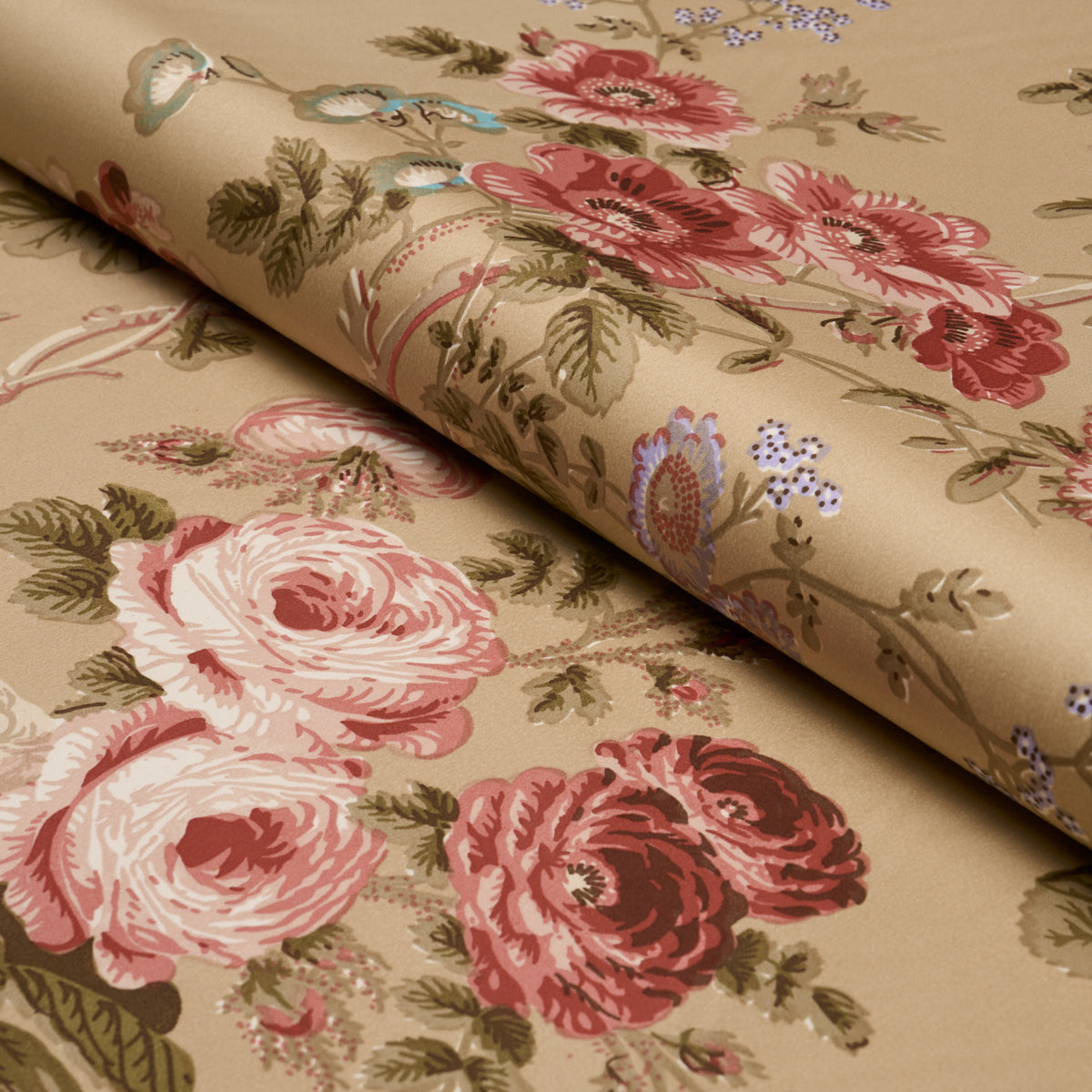 Purchase 178158 | Salisbury Chintz, Tobacco - Schumacher Fabric