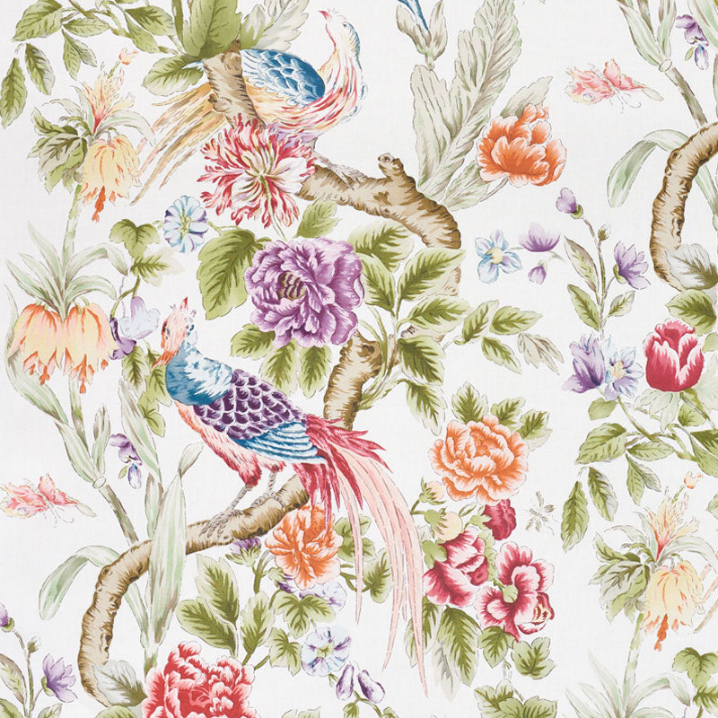 View 178160 Majestic Garden Document by Schumacher Fabric