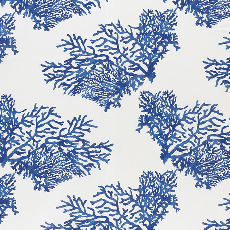 Buy 178290 Great Barrier Reef Ii Indigo by Schumacher Fabric