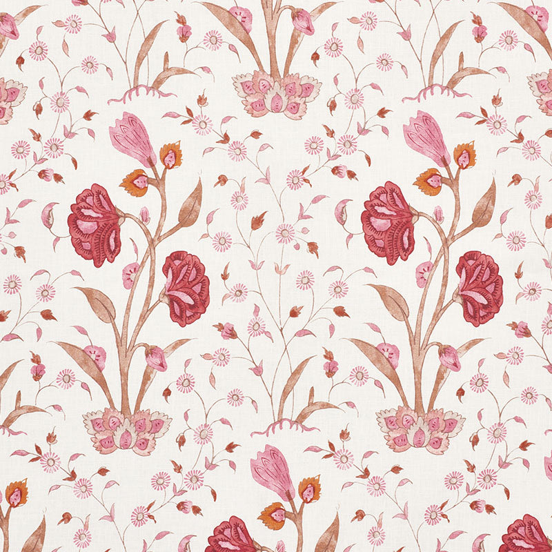 Find 178332 Khilana Floral Rose by Schumacher Fabric
