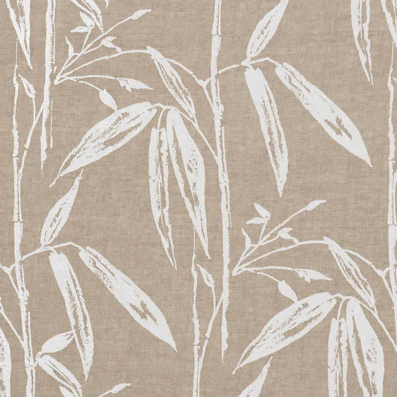 Save 178380 Bamboo Garden Natural by Schumacher Fabric
