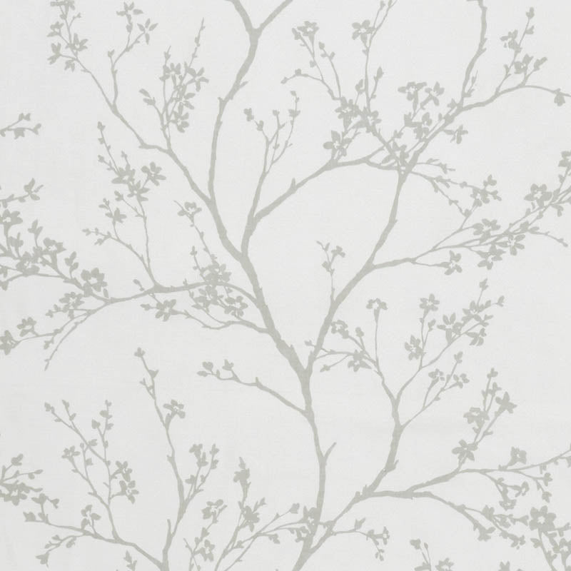 View 178440 Twiggy Sheer Light Grey by Schumacher Fabric