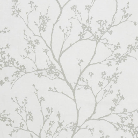 View 178440 Twiggy Sheer Light Grey by Schumacher Fabric