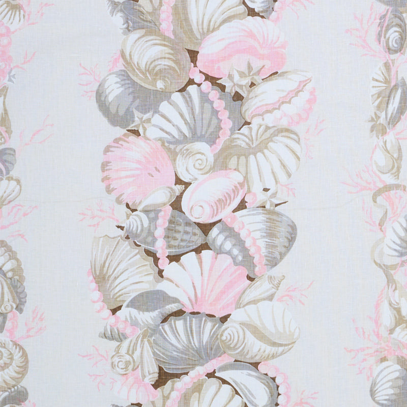 View 178781 Bedolina Chintz Pink & Natural by Schumacher Fabric