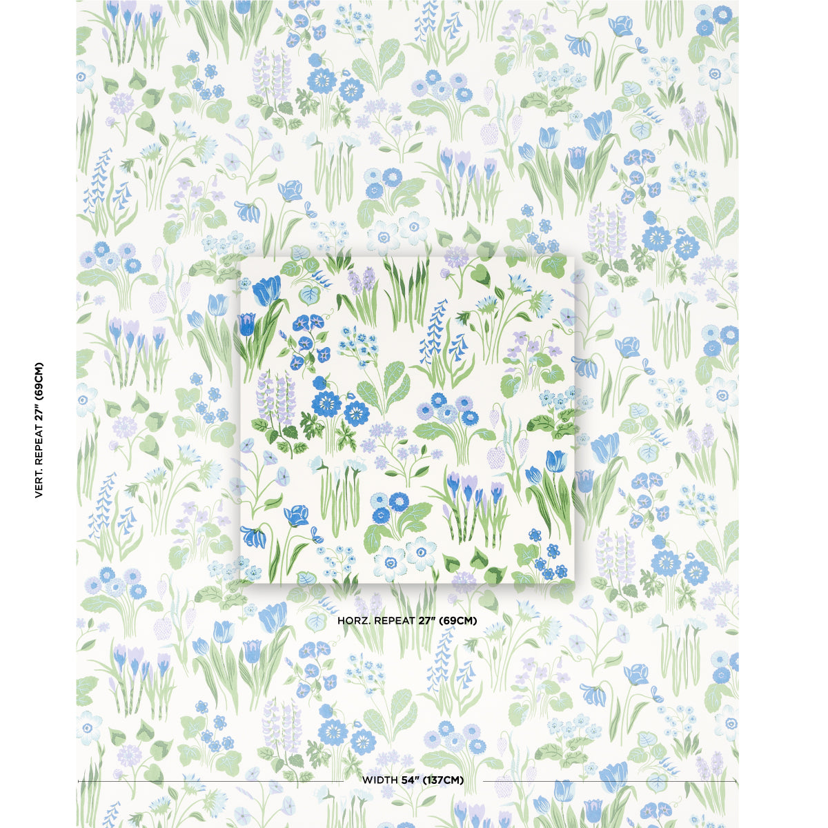 Purchase 179082 | Carly, Blue Bell - Schumacher Fabric