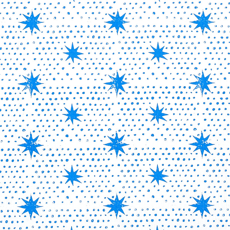 Purchase 179160 Spot & Star Blue by Schumacher Fabric