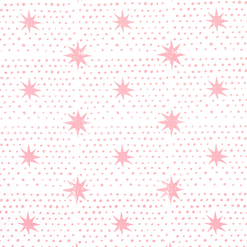 View 179162 Spot & Star Pink by Schumacher Fabric