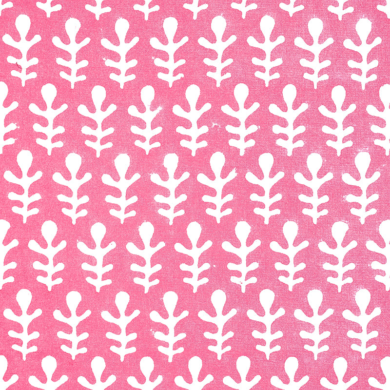 Save 179240 Bagru Pink by Schumacher Fabric