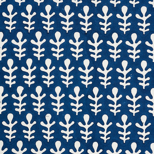 Shop 179241 Bagru Dark Blue by Schumacher Fabric