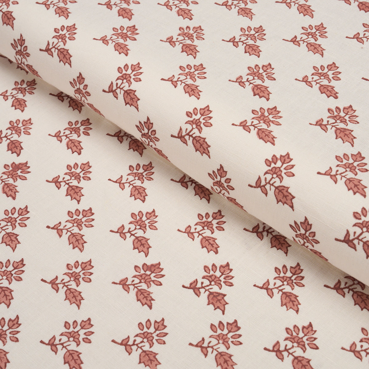 Purchase 179335 | Torbay Hand-Block Print, Persimmon - Schumacher Fabric