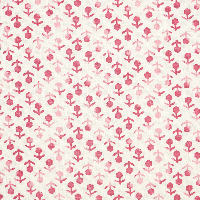 Find 179350 Beatriz Handprint Pink by Schumacher Fabric