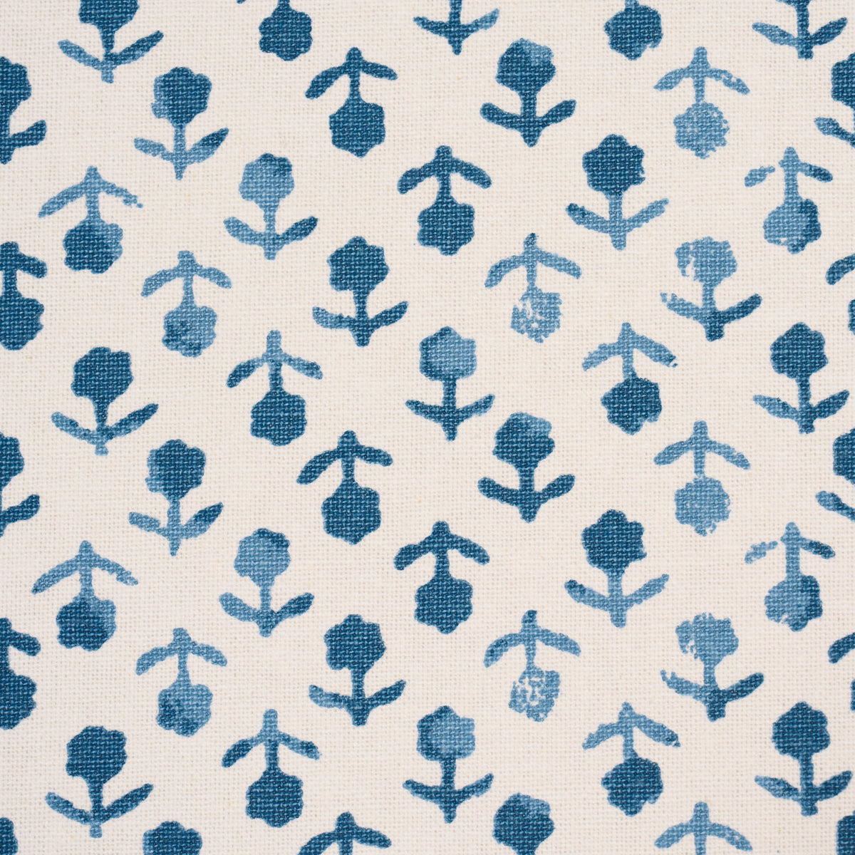Purchase 179356 | Beatriz Handprint, Cobalt - Schumacher Fabric