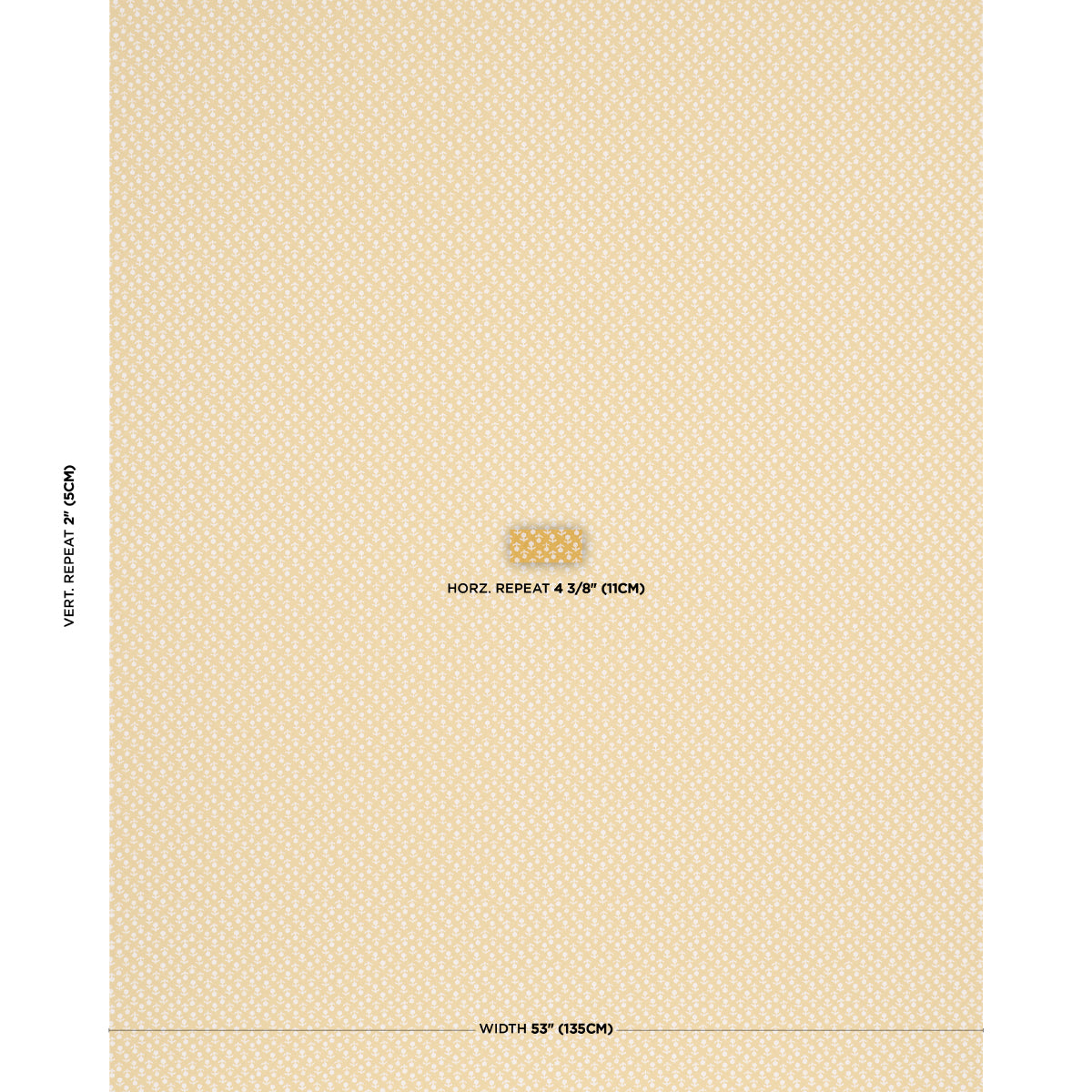 Purchase 179357 | Beatriz Handprint, Saffron - Schumacher Fabric