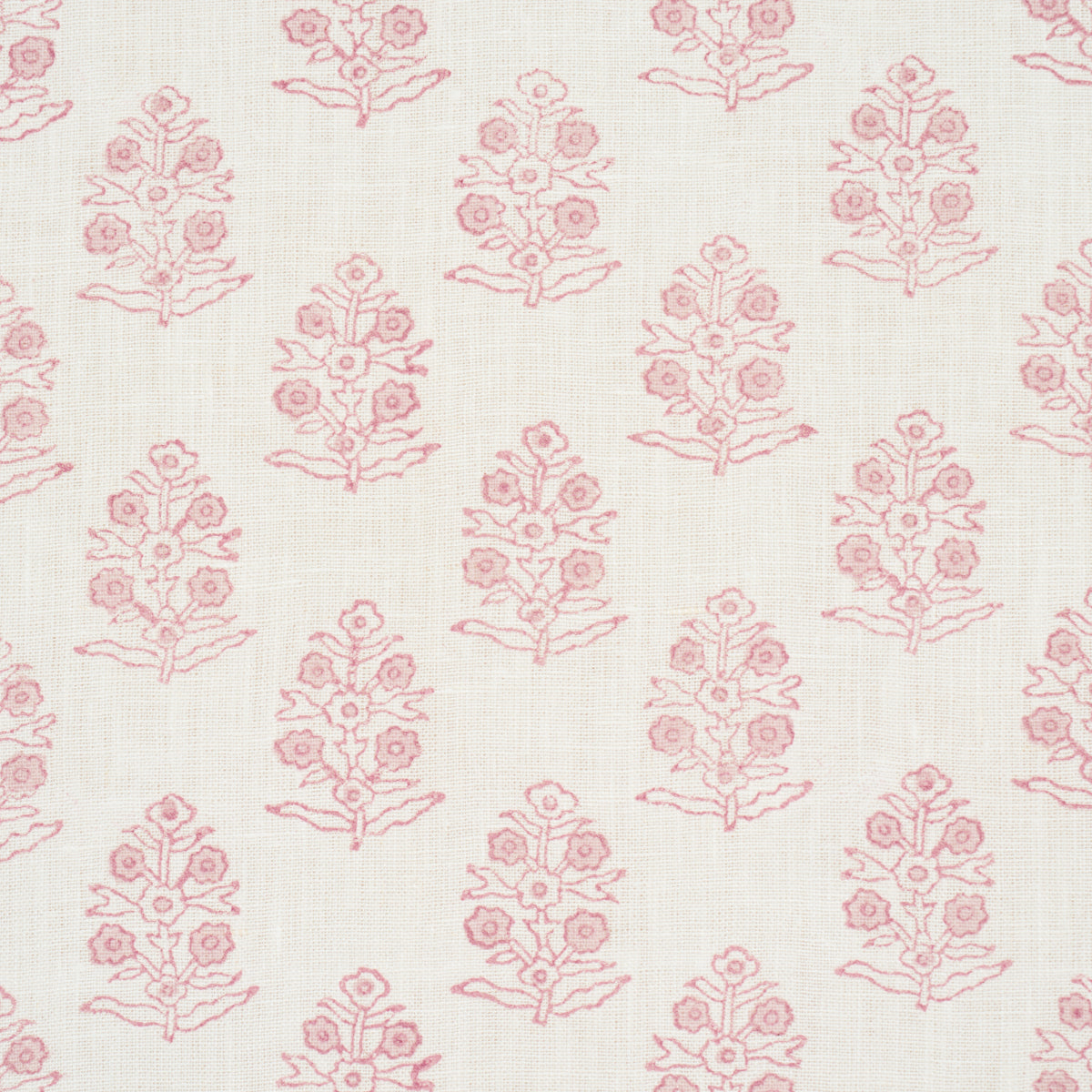 Purchase 179365 | Aditi Hand Blocked Print, Blush - Schumacher Fabric