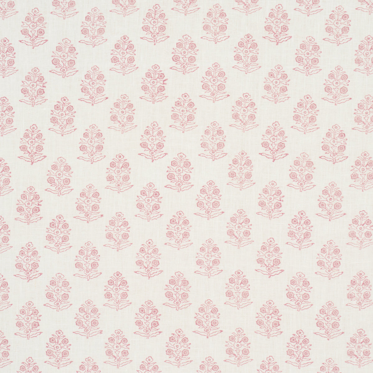 Purchase 179365 | Aditi Hand Blocked Print, Blush - Schumacher Fabric