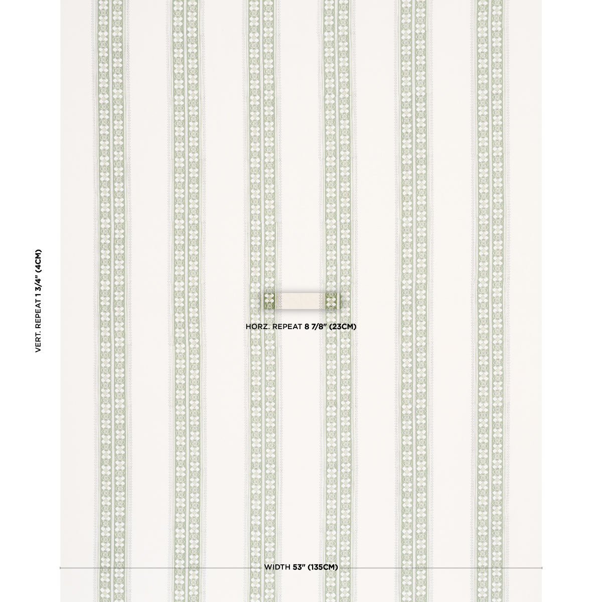 Purchase 179373 | Amira Hand-Block Print, Green - Schumacher Fabric