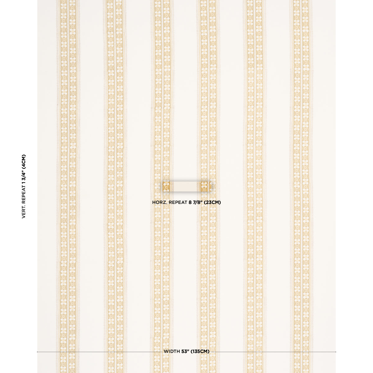 Purchase 179374 | Amira Hand-Block Print, Ochre - Schumacher Fabric