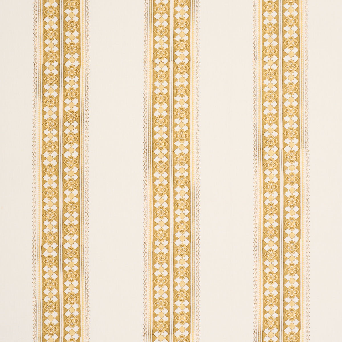 Purchase 179374 | Amira Hand-Block Print, Ochre - Schumacher Fabric