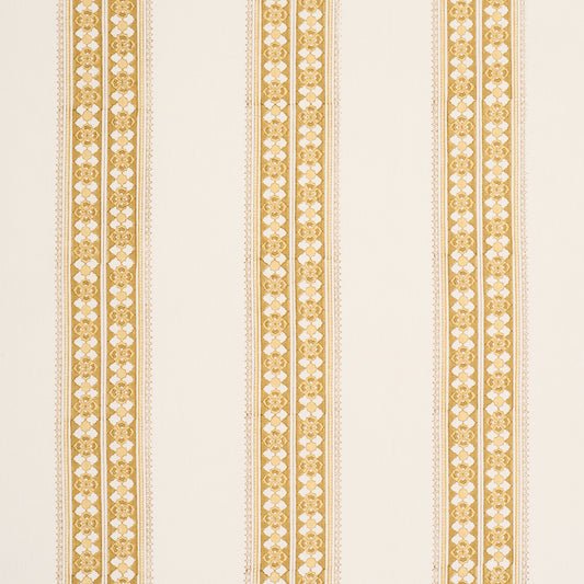 Purchase 179374 | Amira Hand-Block Print, Ochre - Schumacher Fabric
