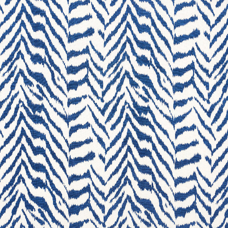 Search 179412 Quincy Hand Print Blue by Schumacher Fabric