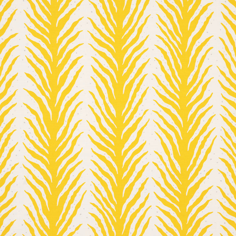 View 179481 Creeping Fern Lemonade by Schumacher Fabric