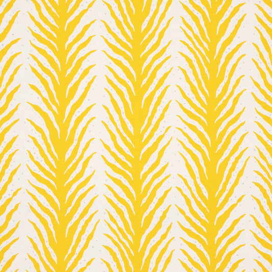 View 179481 Creeping Fern Lemonade by Schumacher Fabric