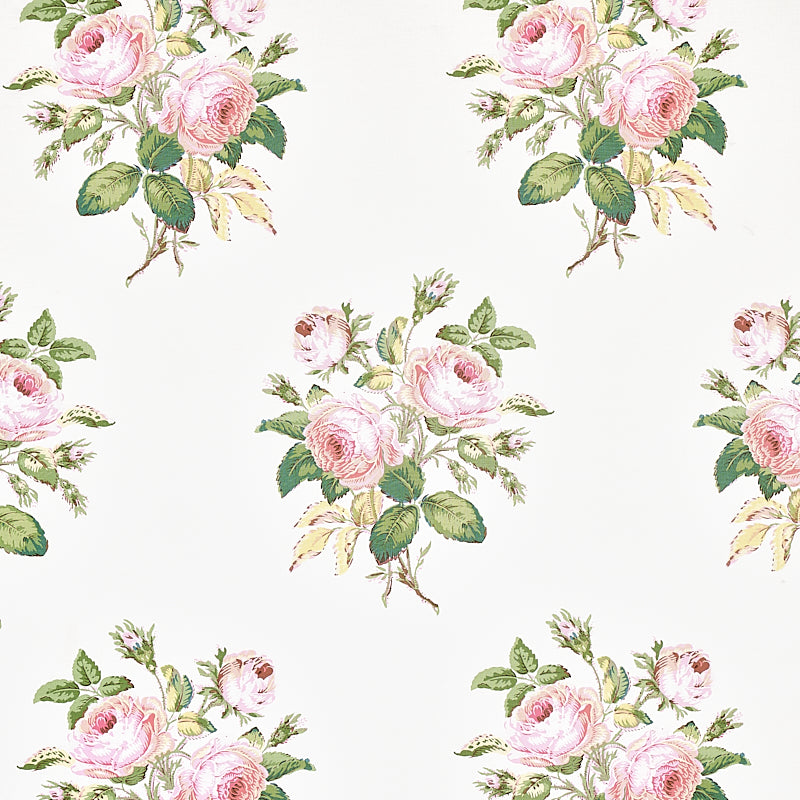 Looking 179631 Loudon Rose Blush by Schumacher Fabric