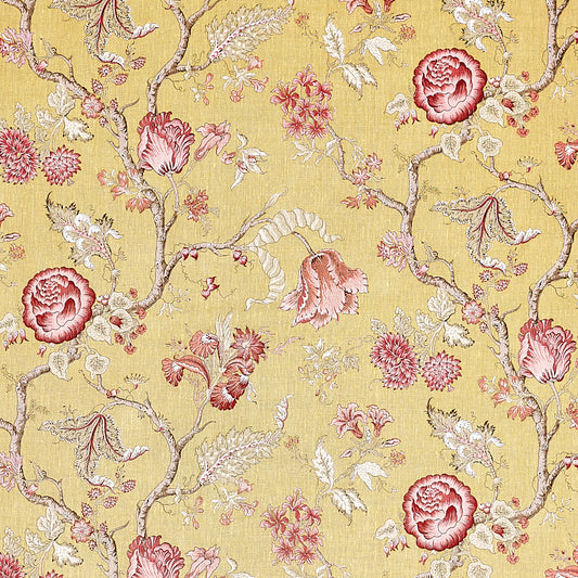 Save 179650 Josephine Ochre by Schumacher Fabric