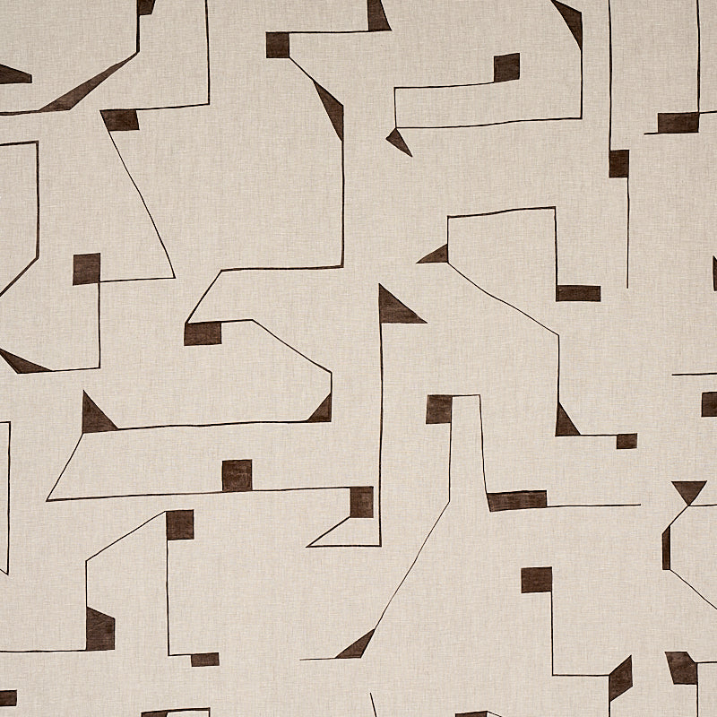 Purchase 179692 Circuit, Carbon by Schumacher Fabric