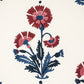 179741 | Dianthus Hand Block Print, Indigo & Iron - Schumacher Fabric