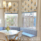Purchase 179841 | Poppy Hand Block Print, Mustard & Sky - Schumacher Fabric