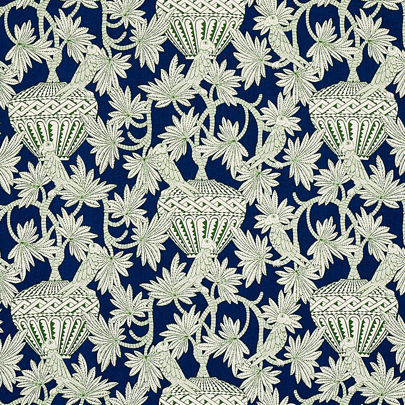 Order 179940 Santarem Navy by Schumacher Fabric