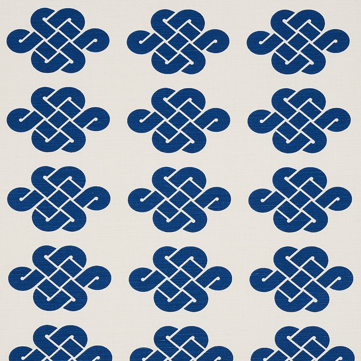View 180031 Penelope Knot Blue by Schumacher Fabric