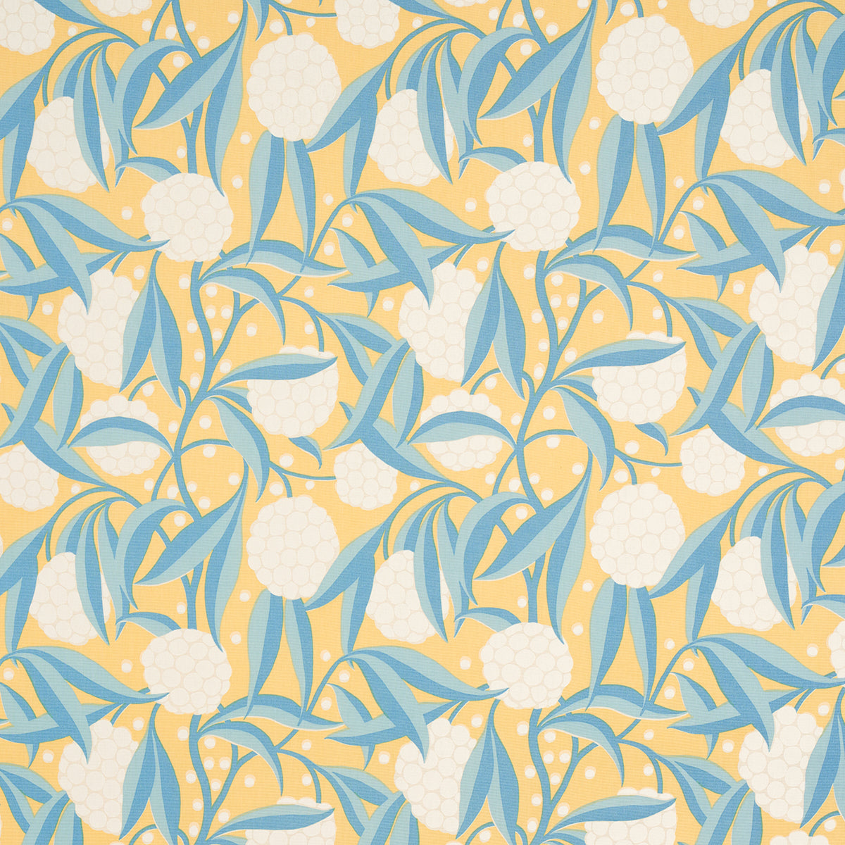 Purchase 180072 | Bouquet Toss, Yellow - Schumacher Fabric