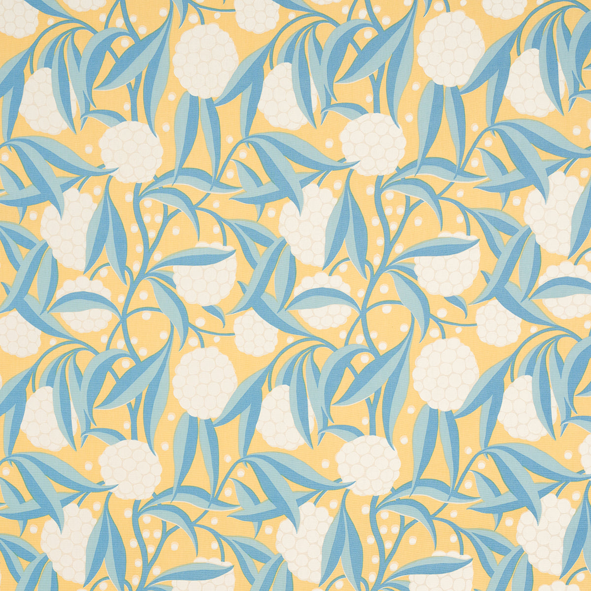 Purchase 180072 Rubus Cotton Linen, Yellow by Schumacher Fabric
