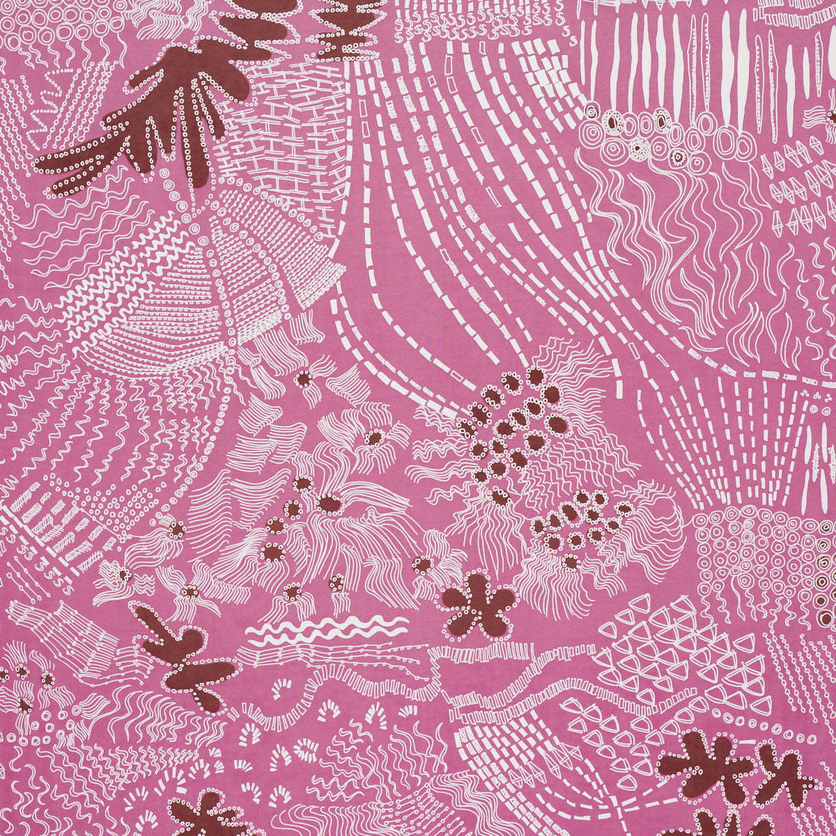 Find 180152 Haven Pink And Maroon by Schumacher Fabric