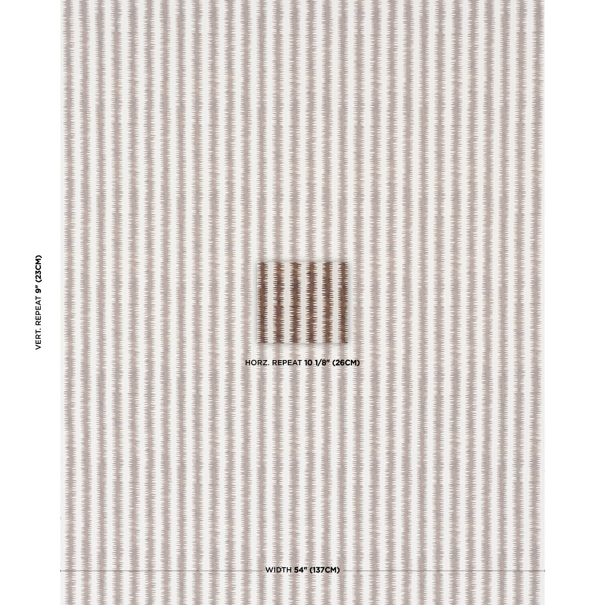 Purchase 180183 | Cardiogram, Brown - Schumacher Fabric